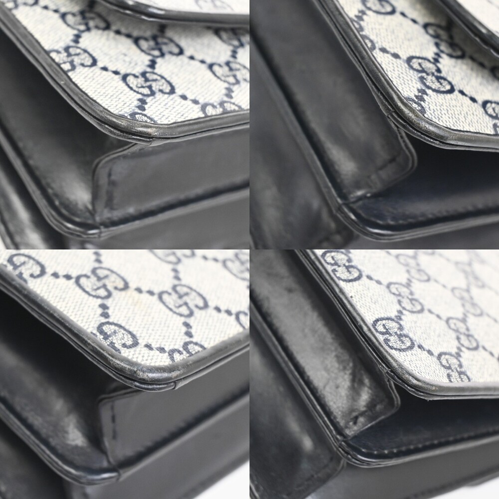 Gucci Logo One Shoulder Bag Pvc Leather #264508G31B - Picture 7 of 15